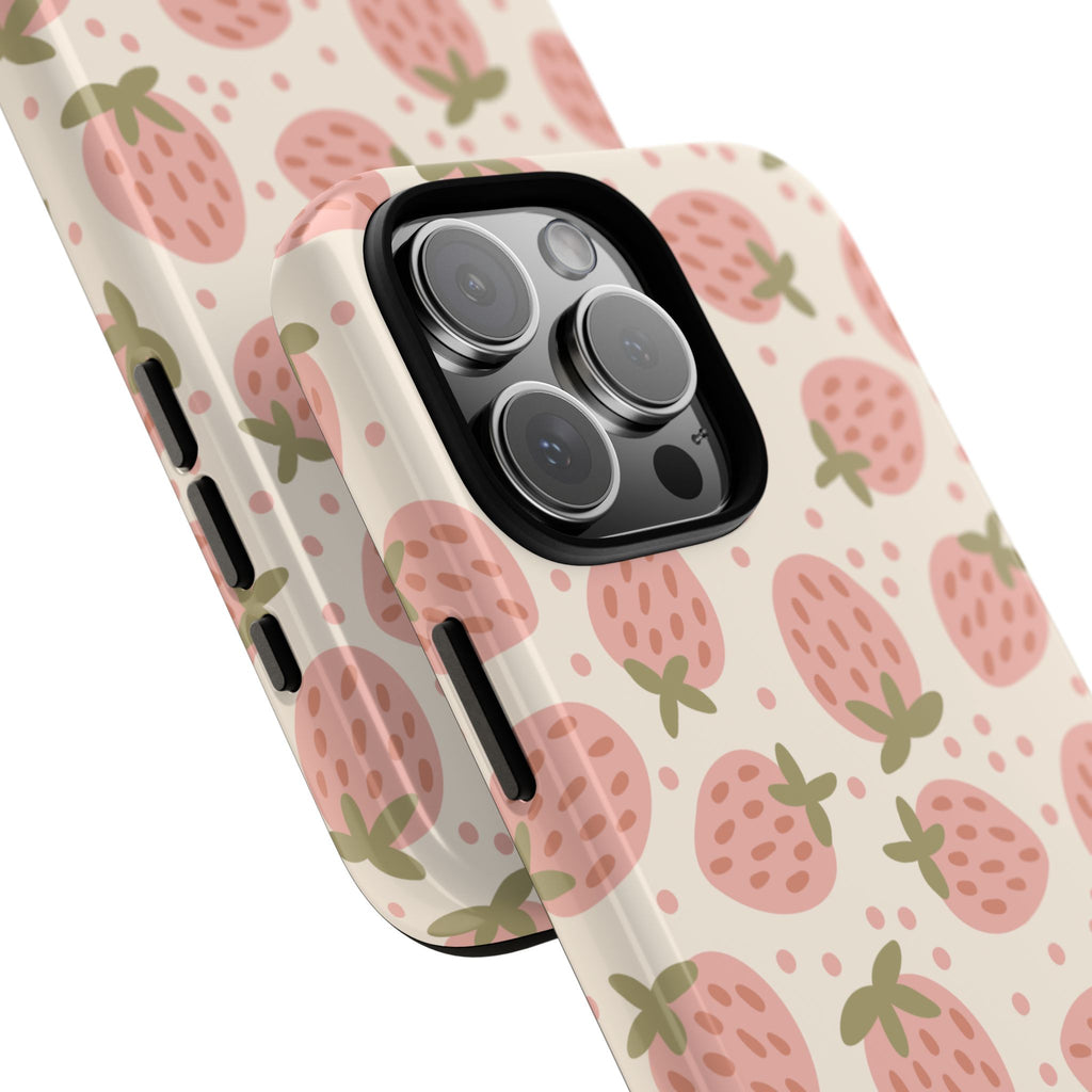 Strawberry Cream iPhone Case