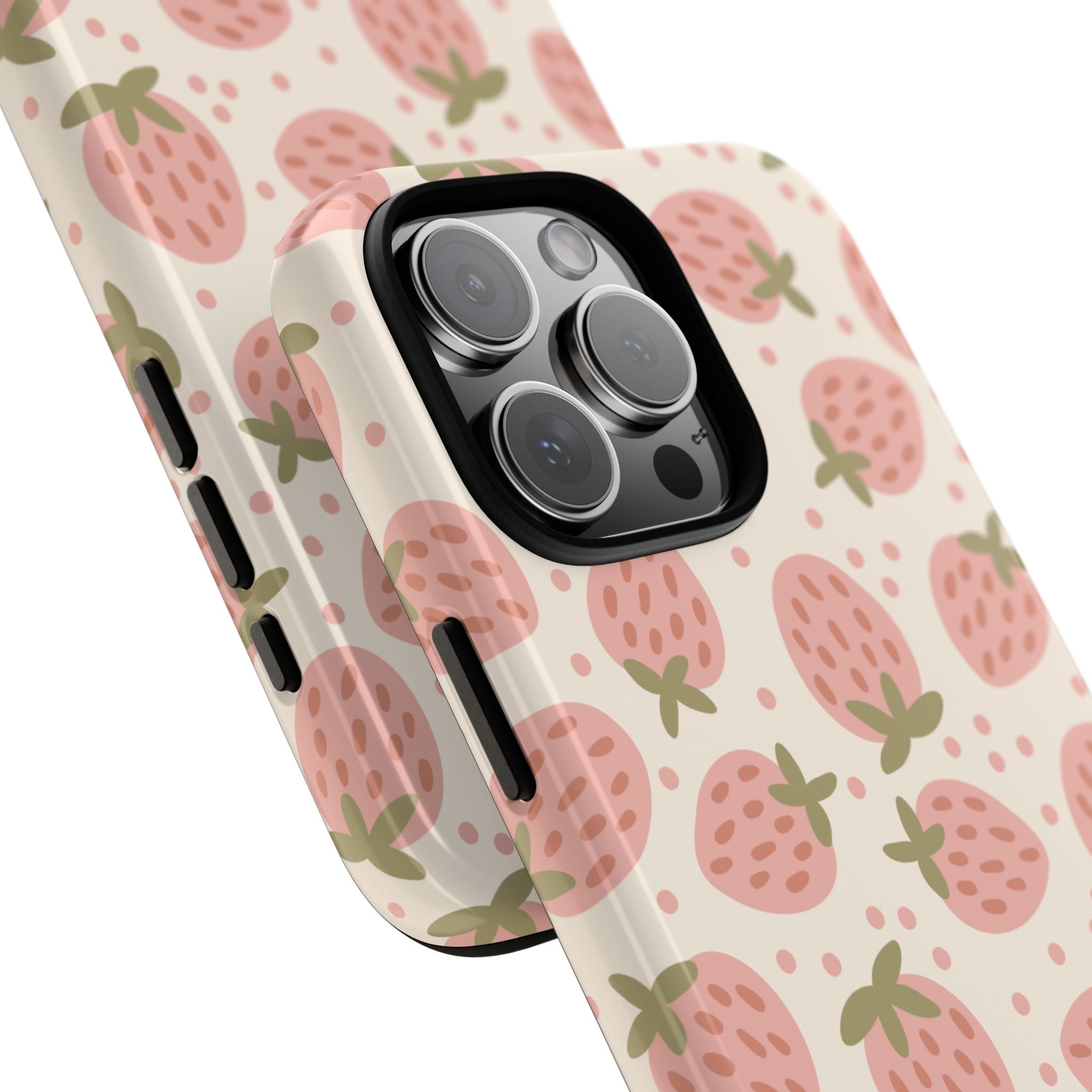 Strawberry Cream iPhone Case