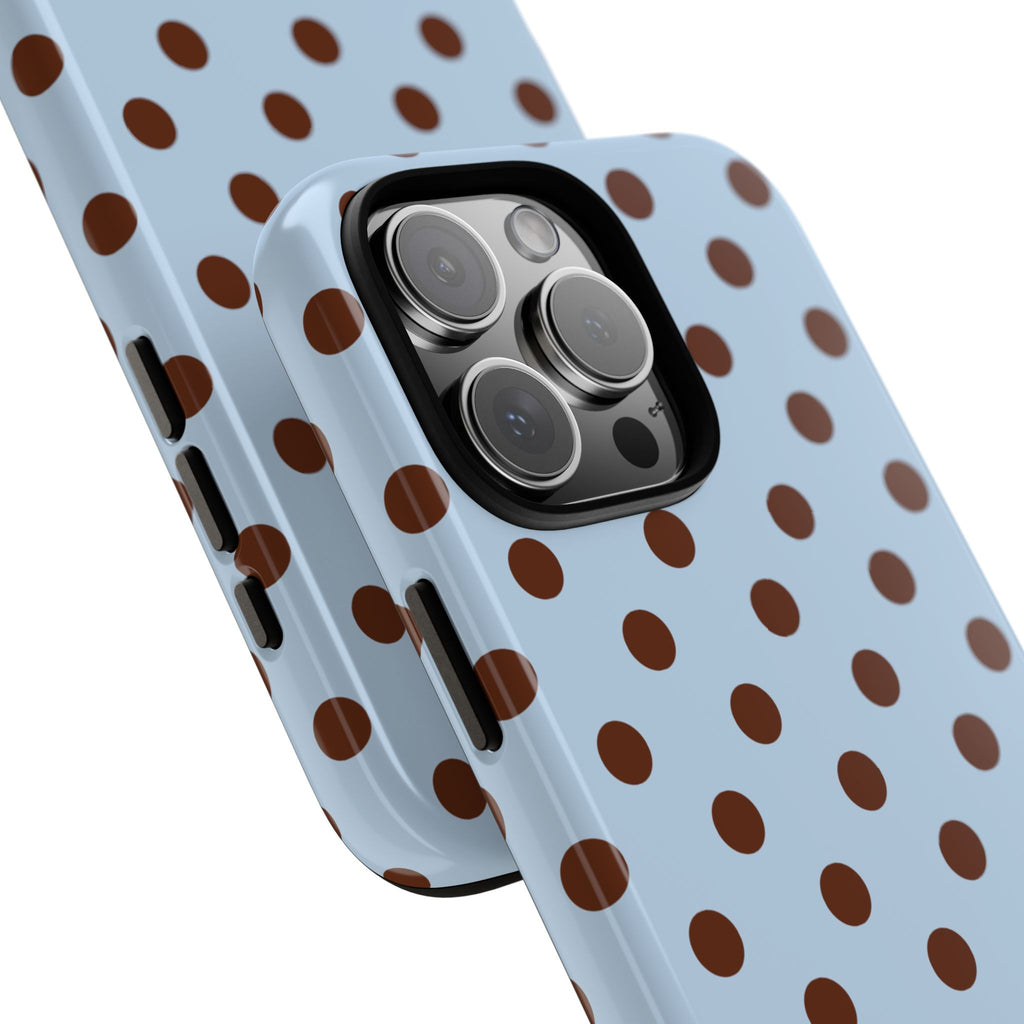 Mocha Dot iPhone Case