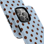 Mocha Dot iPhone Case