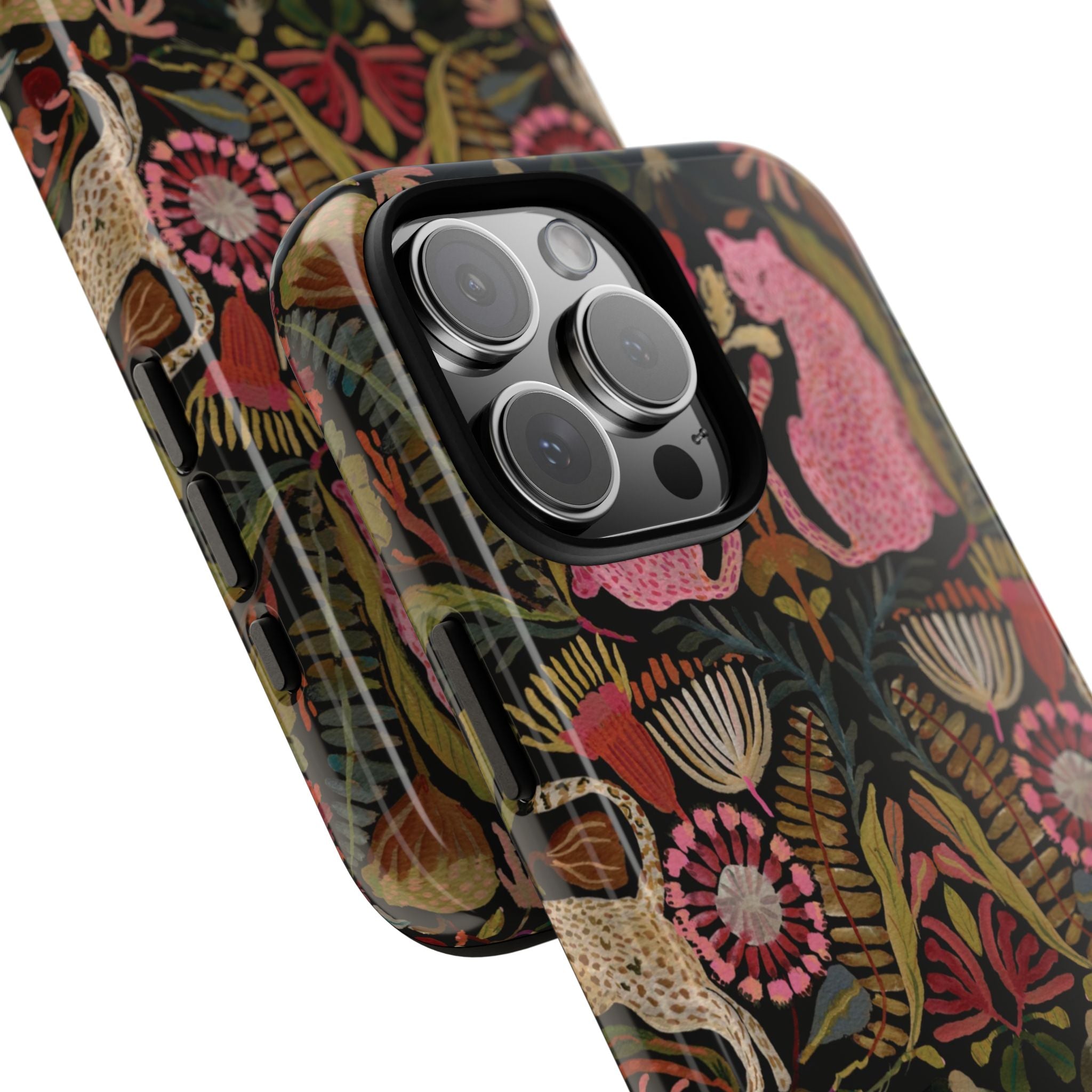 Leopard Garden iPhone Case