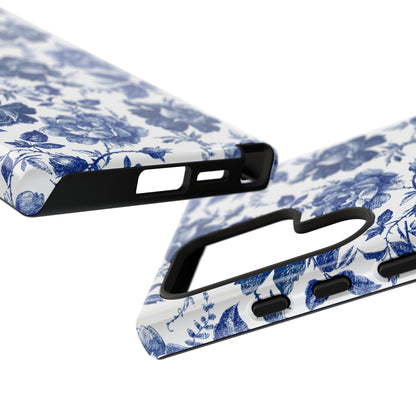 Indigo Rose | Blue Floral Case