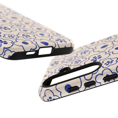 Blossom | Blue Retro Flower Case