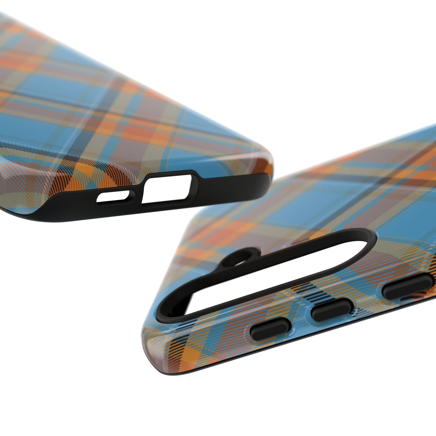 Cozy | Blue Plaid Case