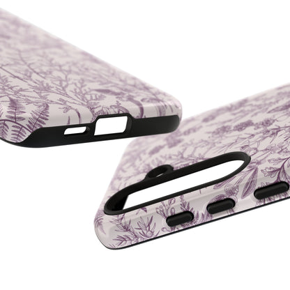 Plum Botanical Garden | Purple Floral Case