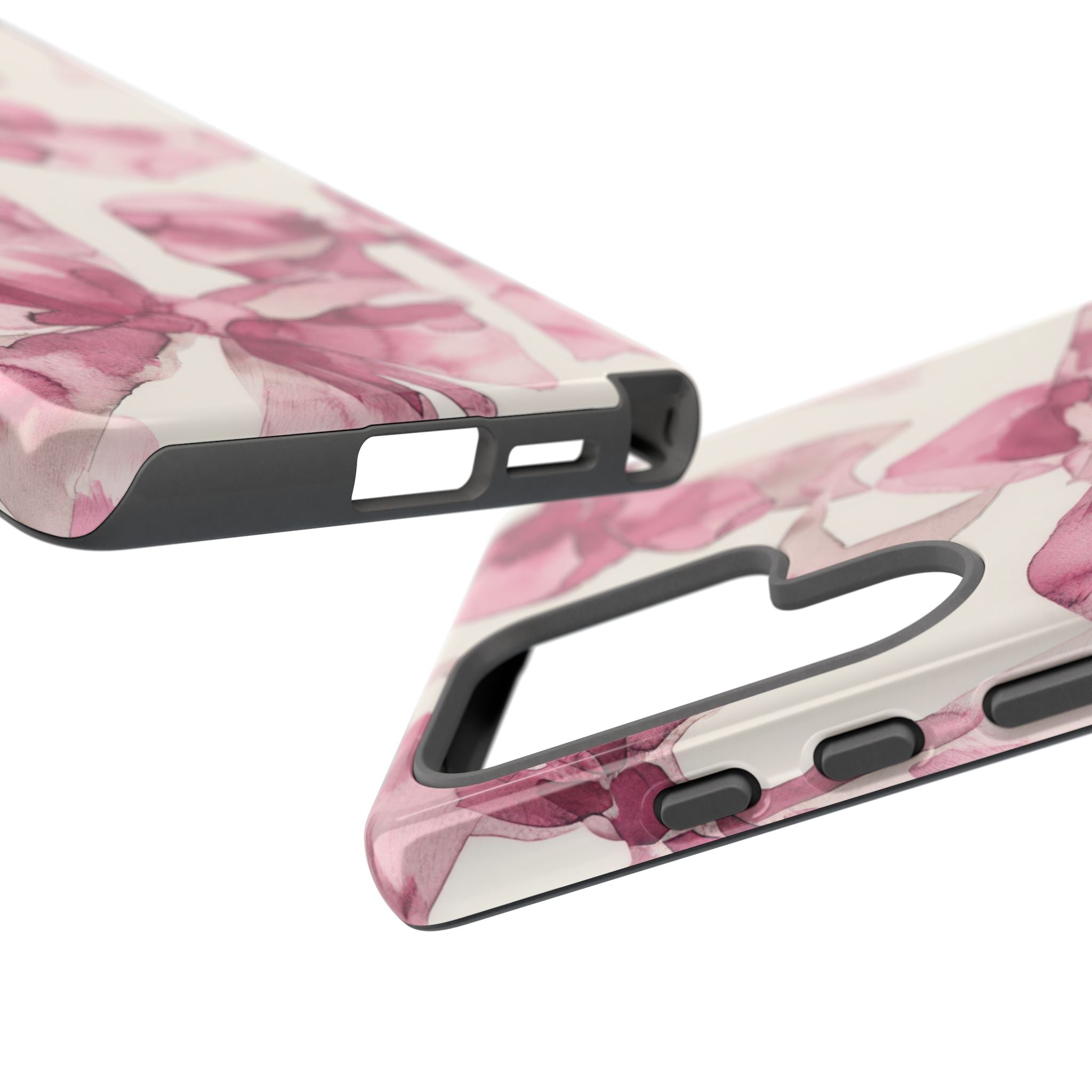 Whimsy Pink Bow Galaxy Case