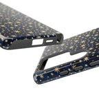 Ciel nocturne | Coque Galaxy avec étoiles bleues