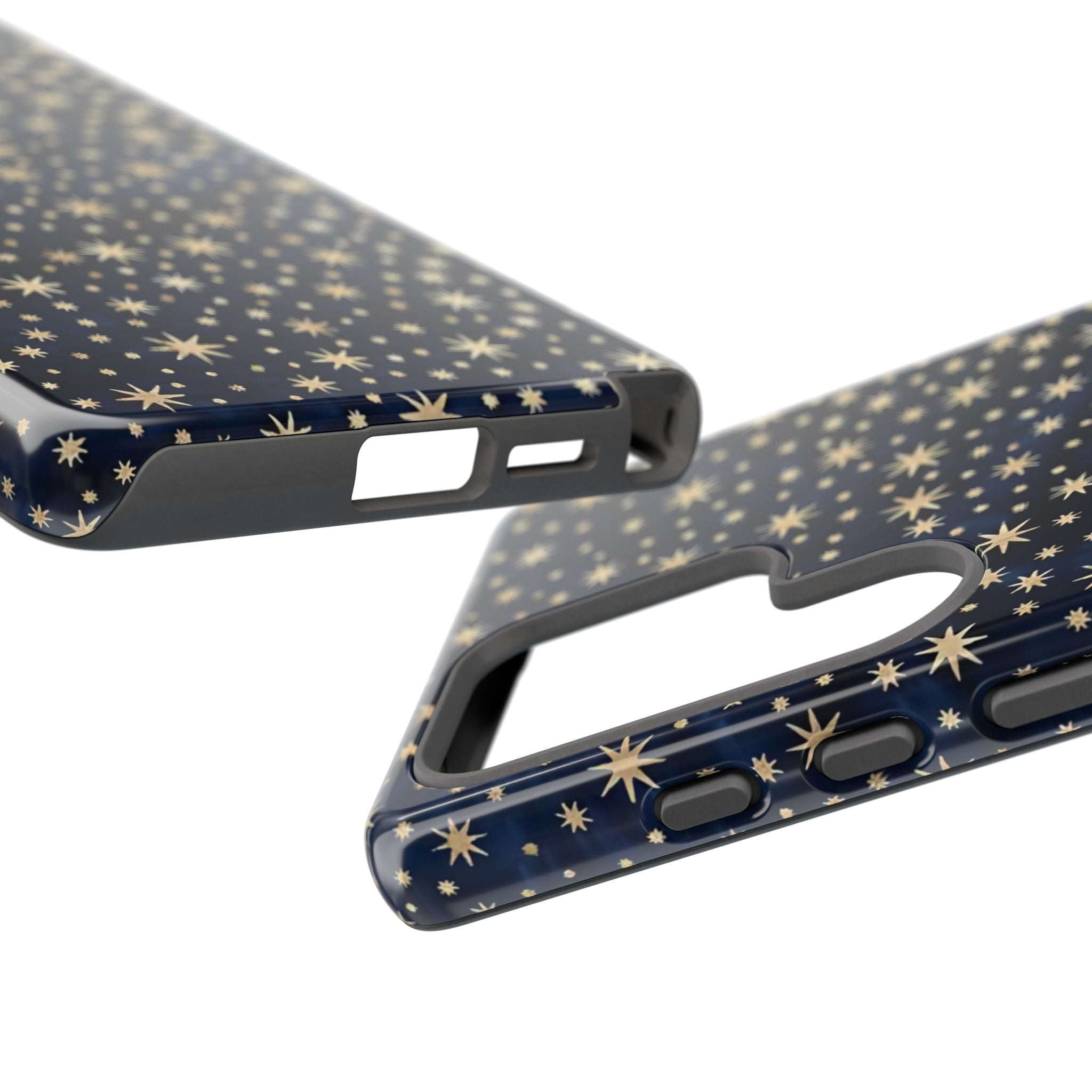Ciel nocturne | Coque Galaxy avec étoiles bleues