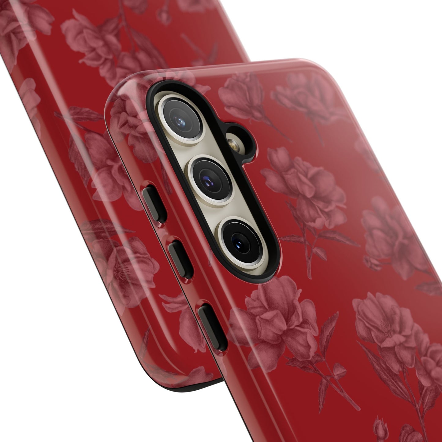 Roses Are Red | Red Floral Case