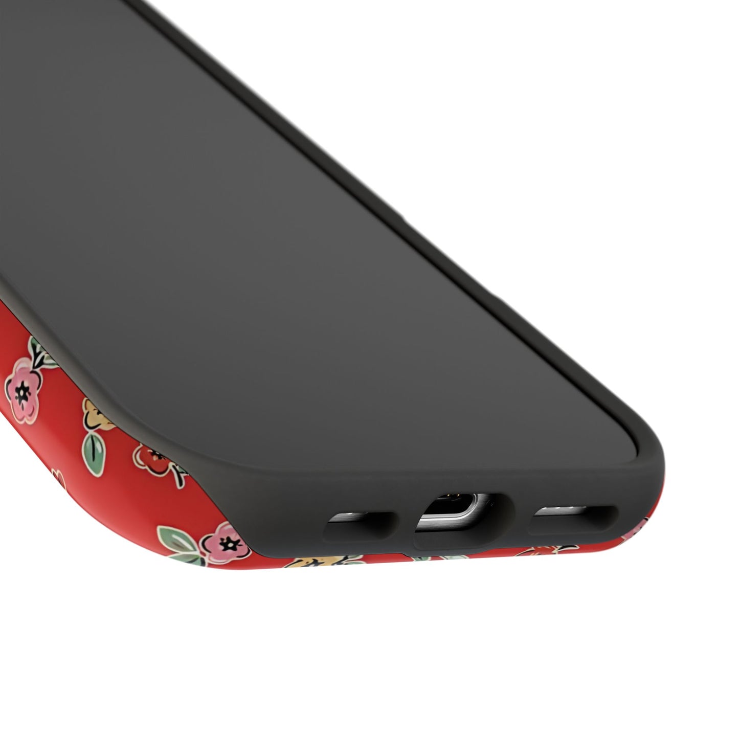 Tiny Blooms | Red Floral iPhone Case