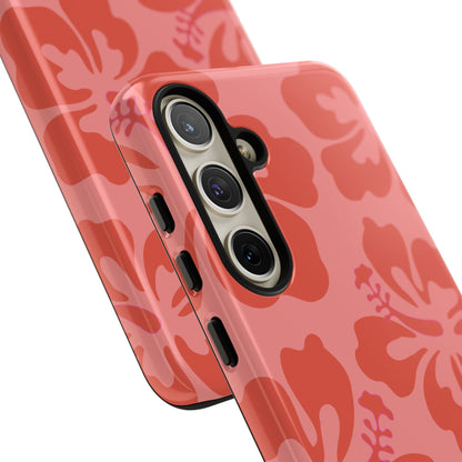 Island Life | Orange Hibiscus Floral Case