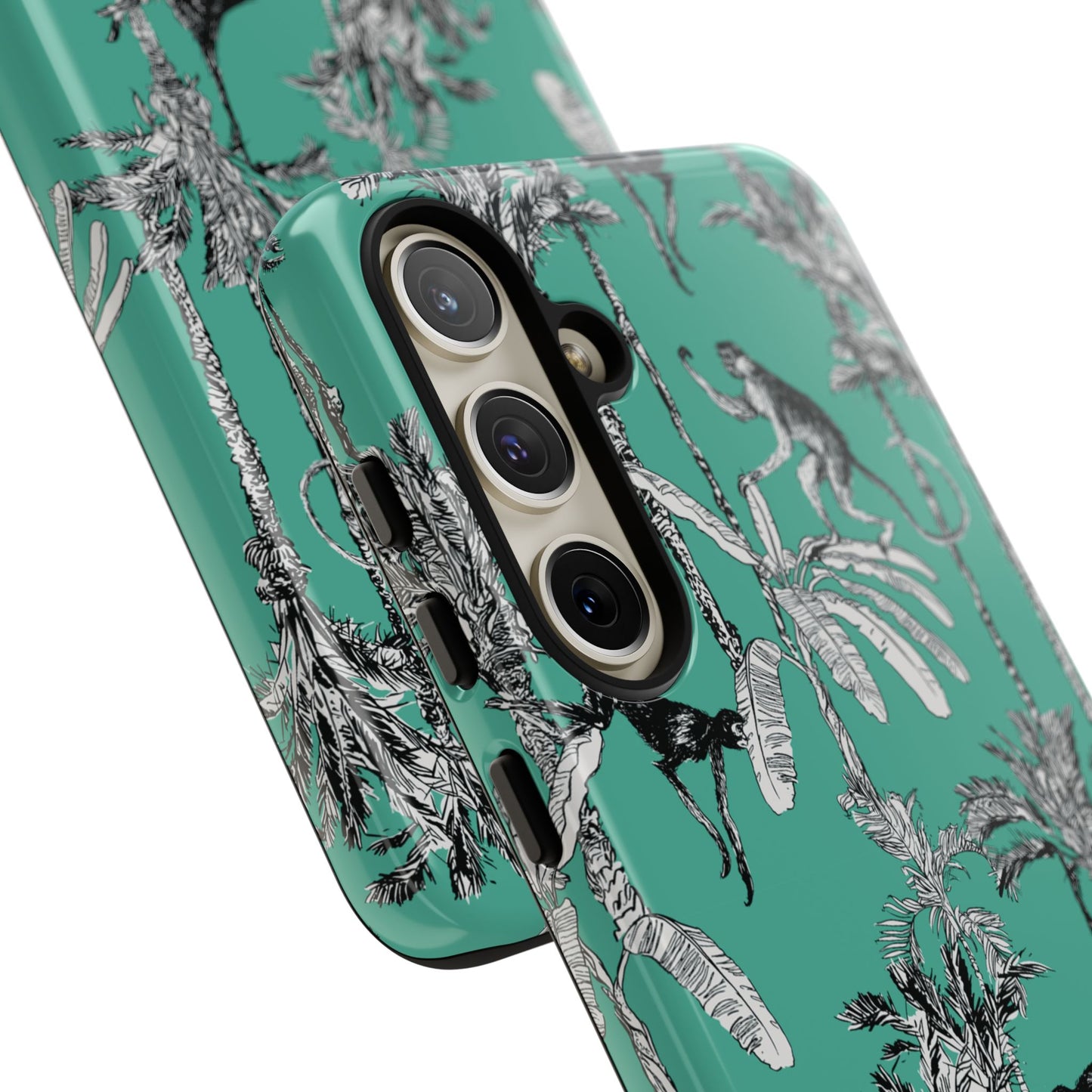 Monkey Business | Retro Tropical Palms Case