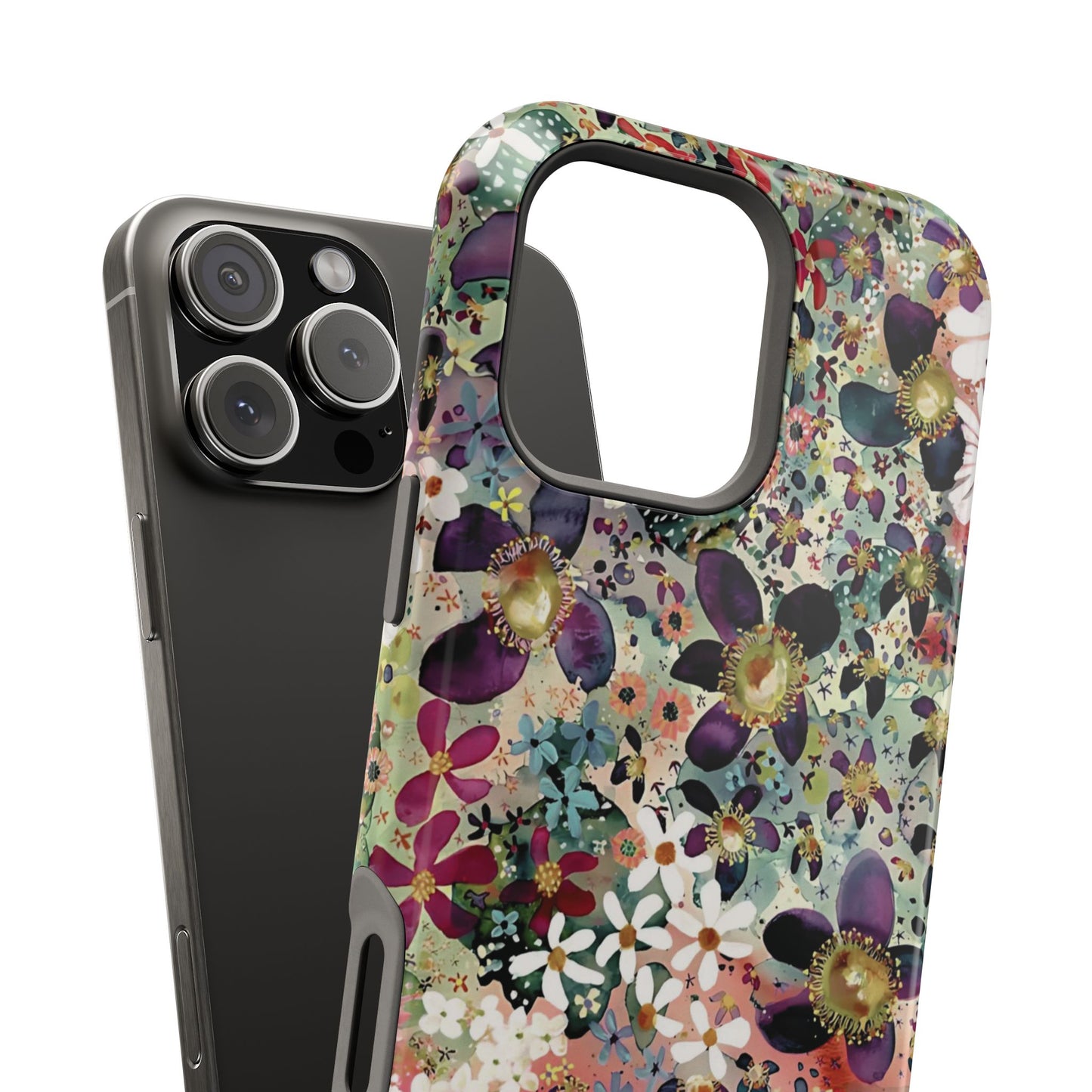 Coque iPhone à motif floral | Bombe de fleurs