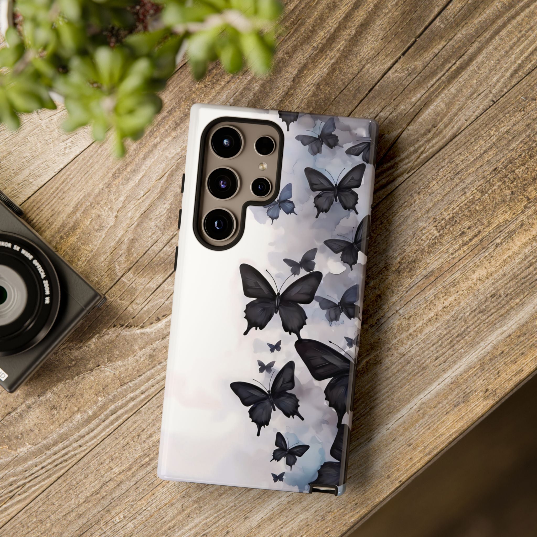 Boundless Butterfly Galaxy Case