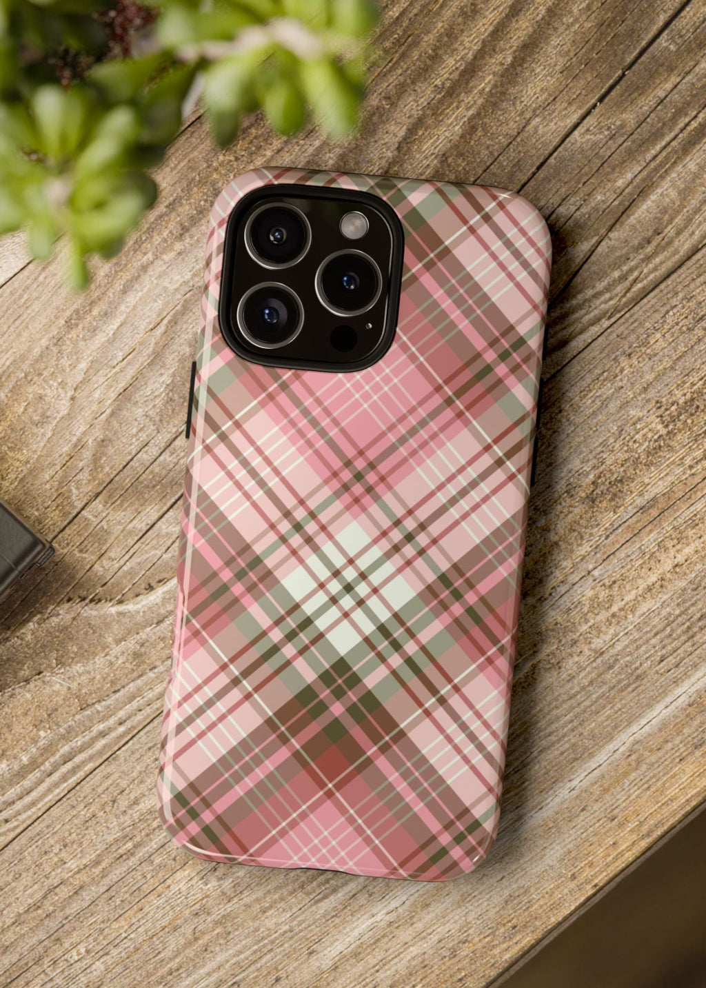 Posh Plaid Phone Case