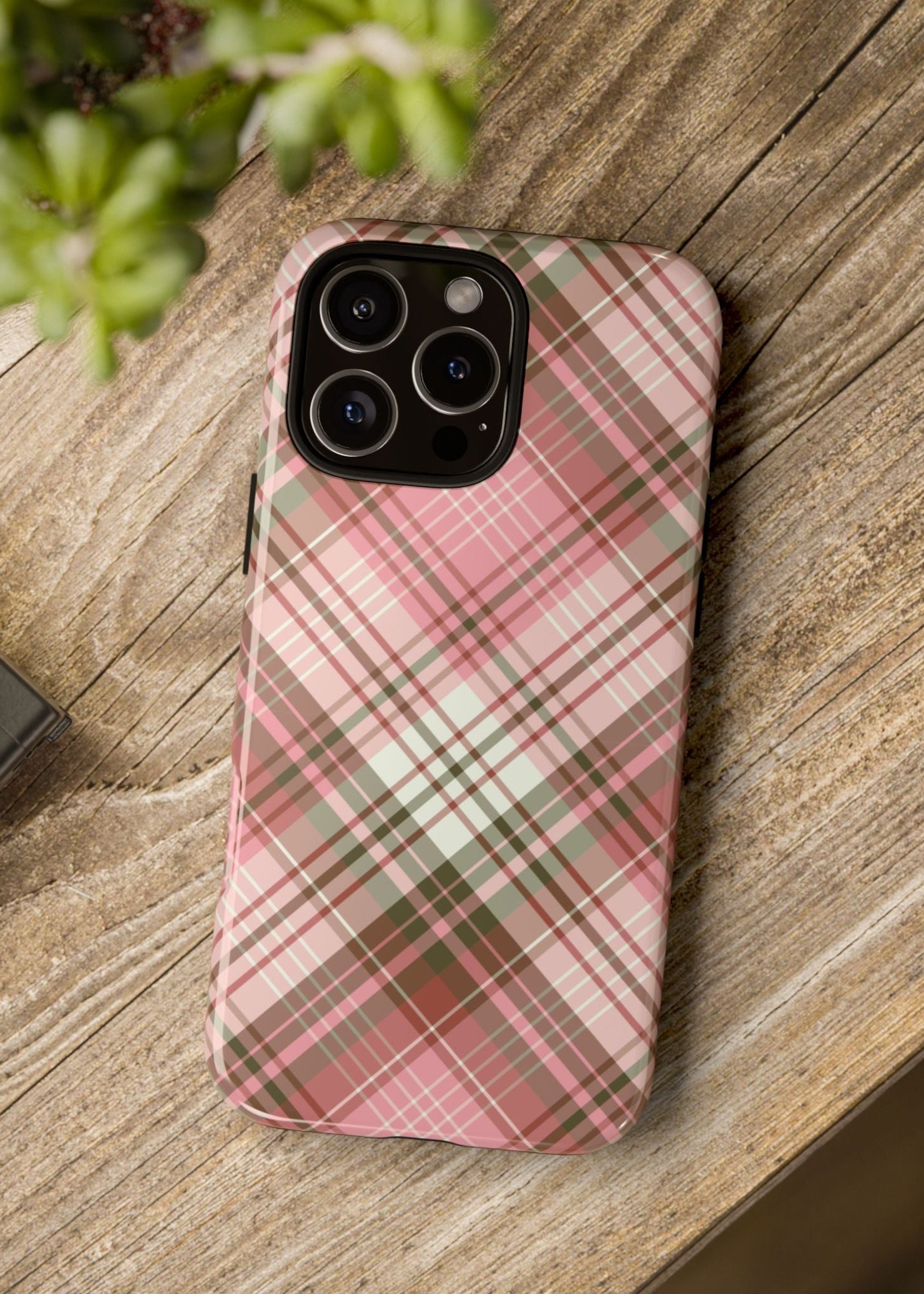 Posh Plaid Phone Case