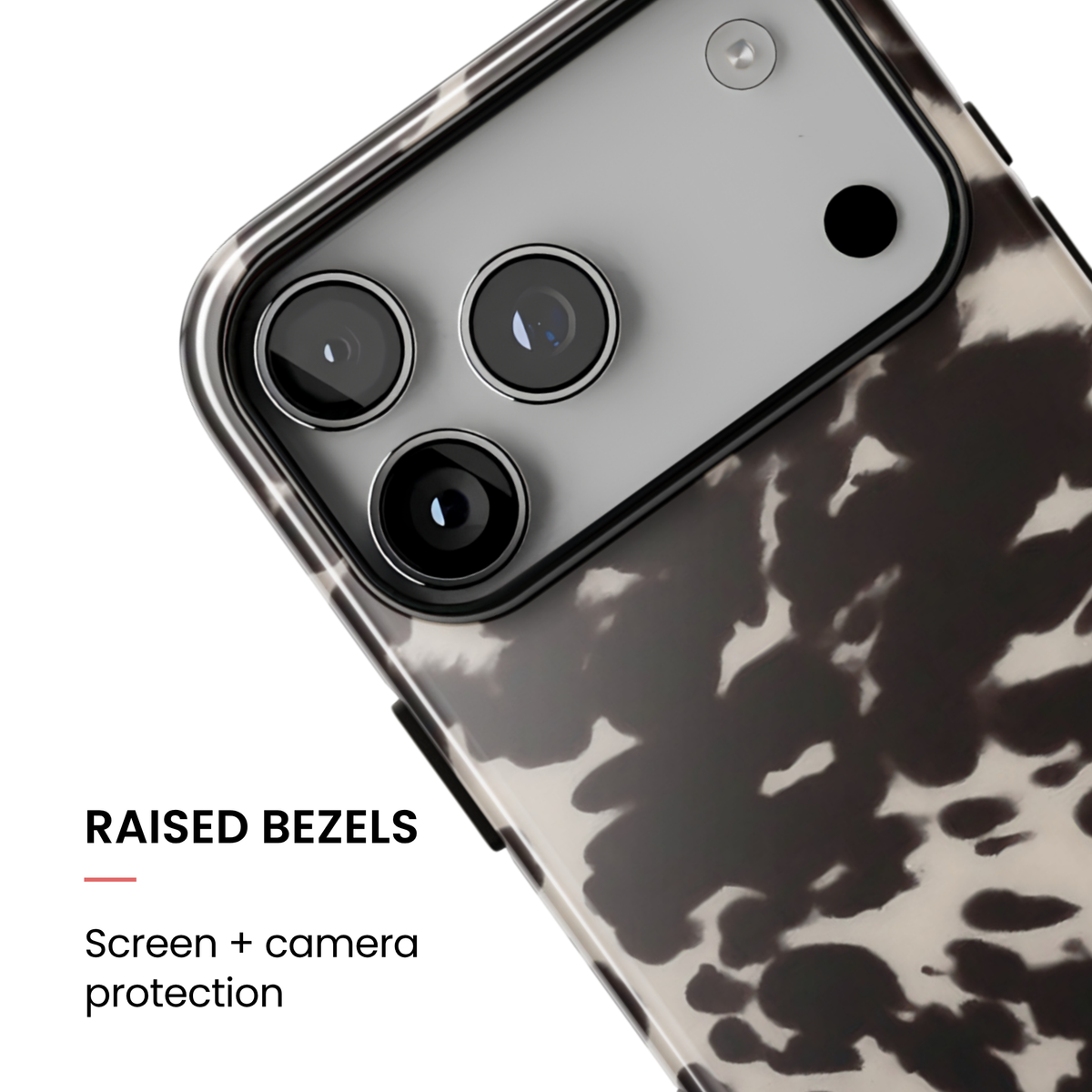 Spotted Cutie | Cow Print iPhone Case
