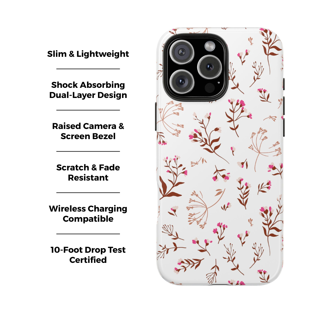 Sweet Nothings Floral iPhone Case