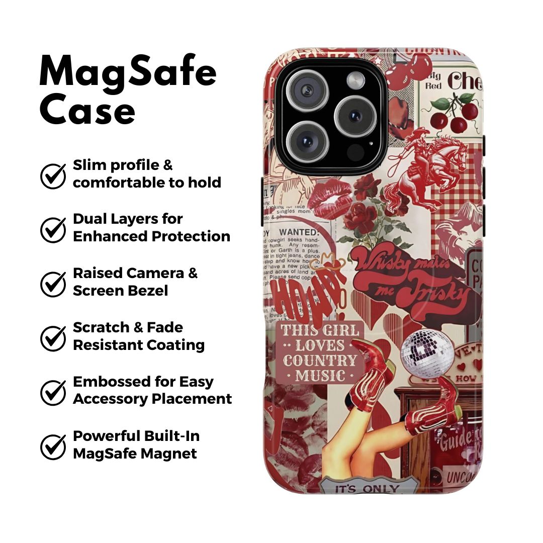 Cowgirl Glam Western MagSafe Case