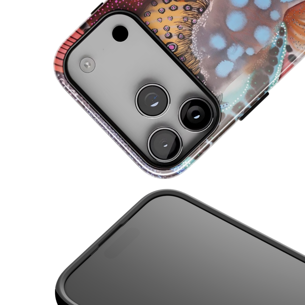 Ocean Echo | Abstract Sea Life iPhone Case