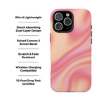 Coque iPhone à motif tourbillon abstrait | Tempête de sable