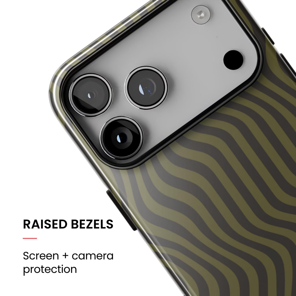 In Motion | Wavy Stripe iPhone Case