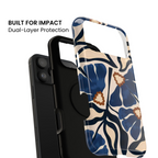 Blue Note | Painted Floral iPhone Case