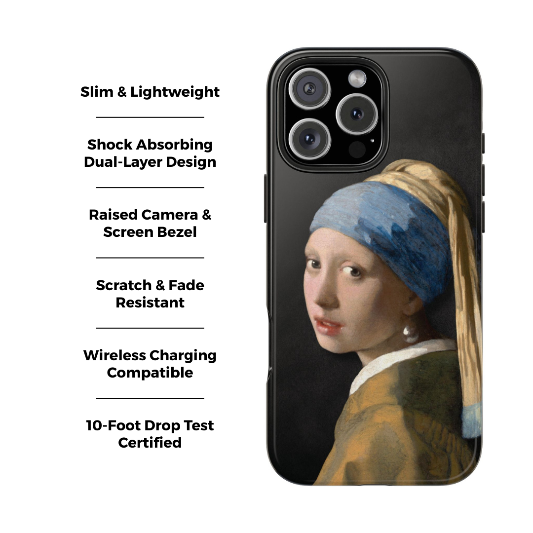 Girl With a Pearl Earring Museum Collection iPhone Case