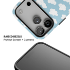 Cloud Nine | Blue Cloud Print iPhone Case