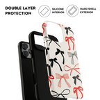 Retro Bows iPhone Case