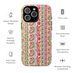 Paisley Stripe Phone Case