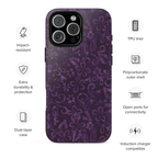 Violet Bloom iPhone Case
