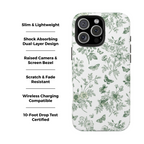 Butterfly Garden Floral iPhone Case