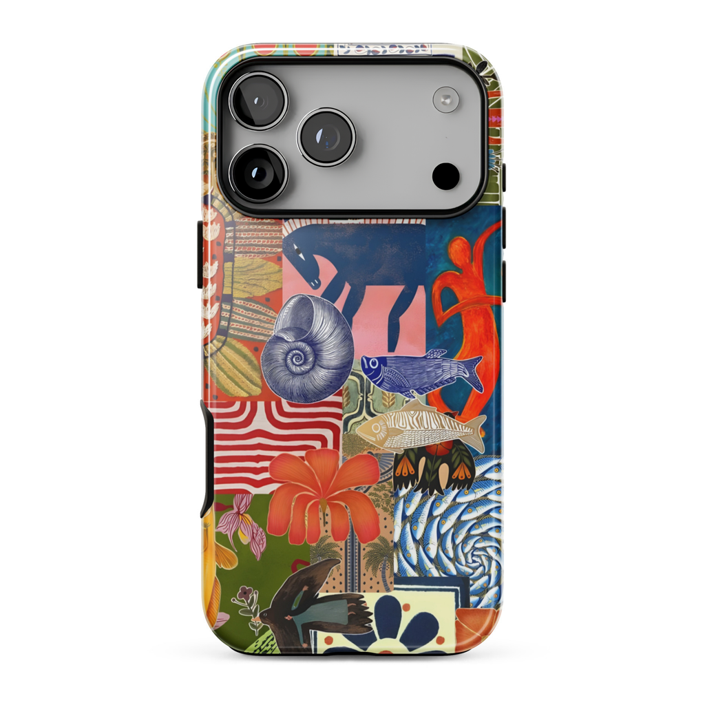 Artful Chaos | Art Collage iPhone Case
