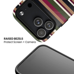 West End | Retro Striped MagSafe Case