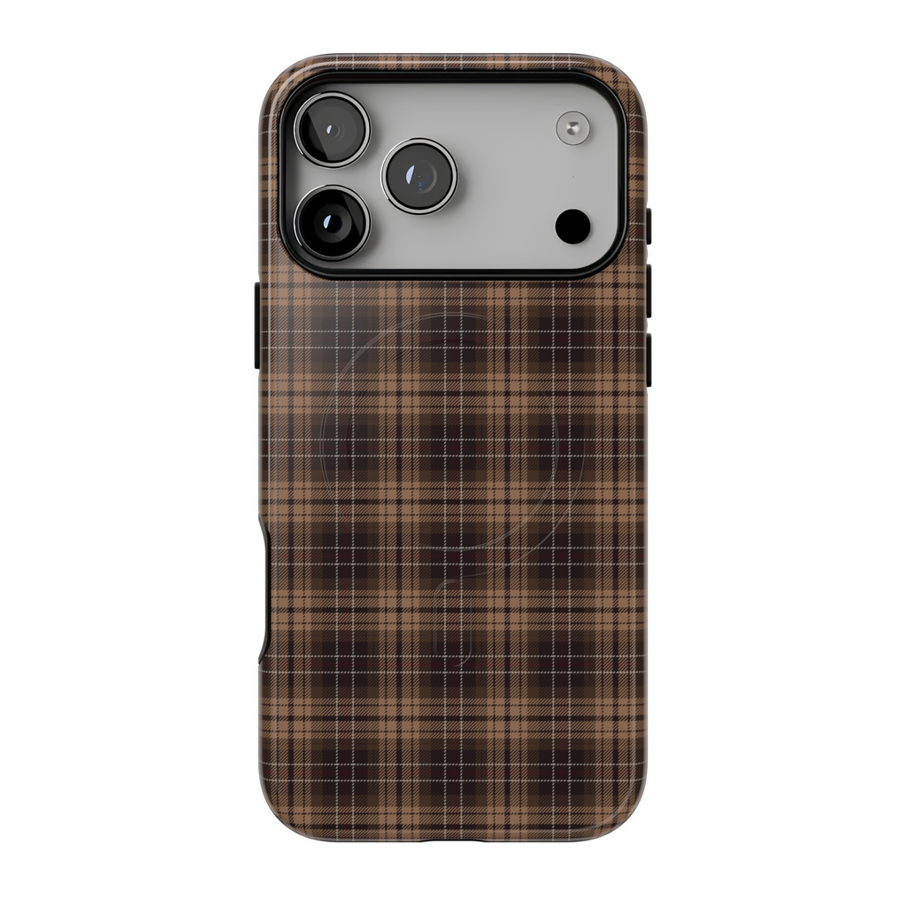 Fireside | Brown Plaid MagSafe Case