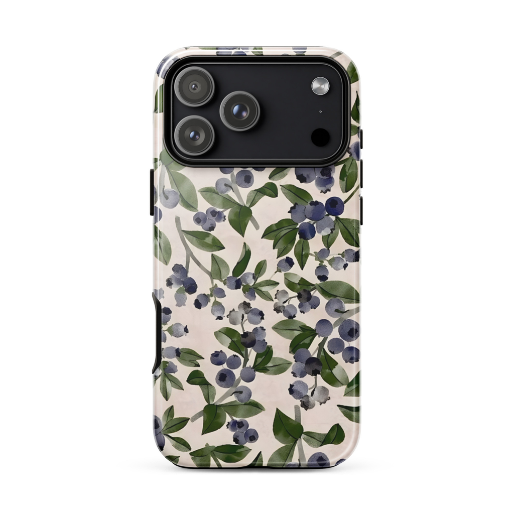 Blueberry Bliss iPhone Case