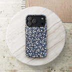 Ditsy Darling | Navy Blue Floral MagSafe Case