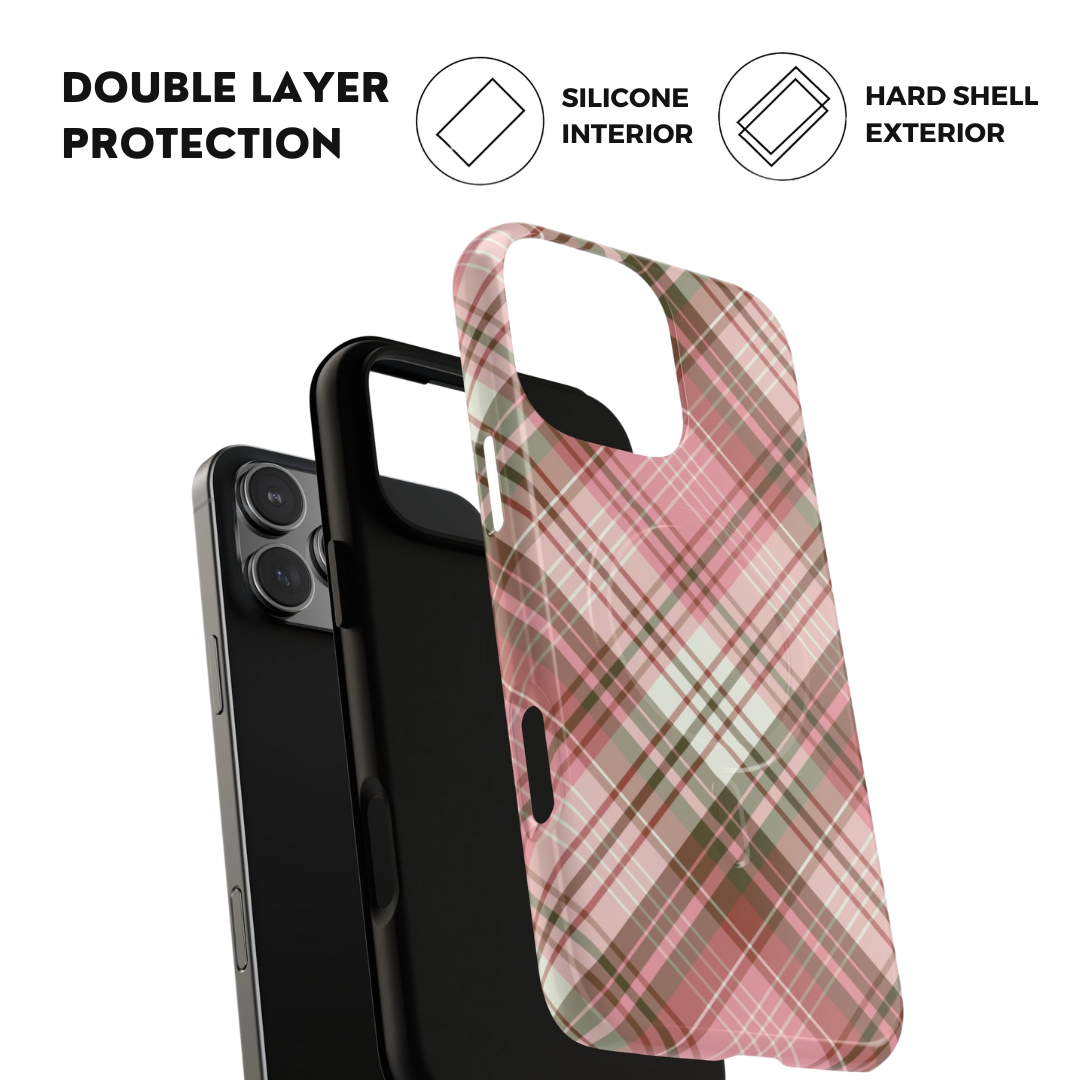 Posh Plaid MagSafe Case