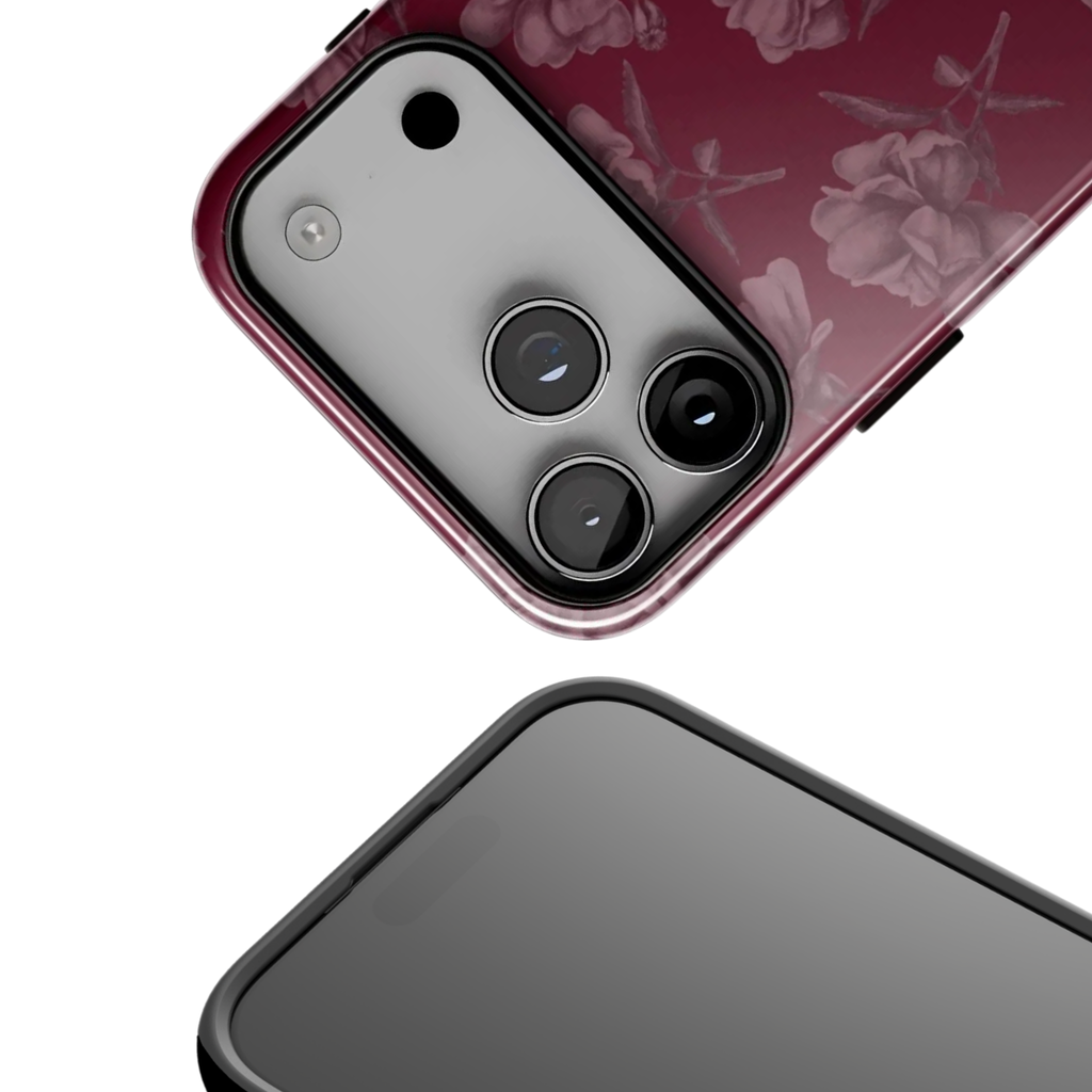 Femme Fatale | Dark Floral iPhone Case
