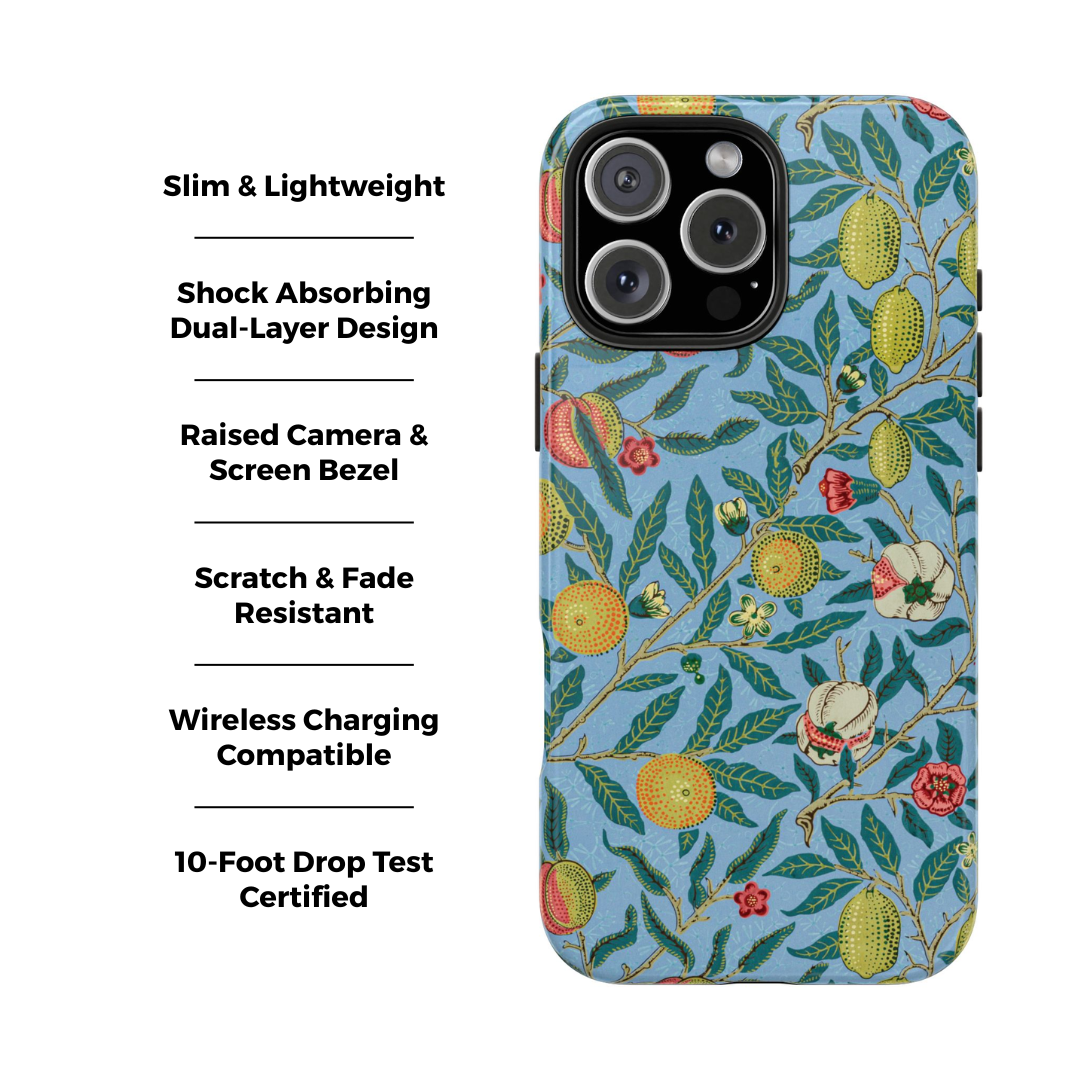 Four Fruits Museum Collection iPhone Case