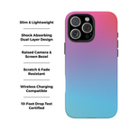 Into the Blue Gradient iPhone Case