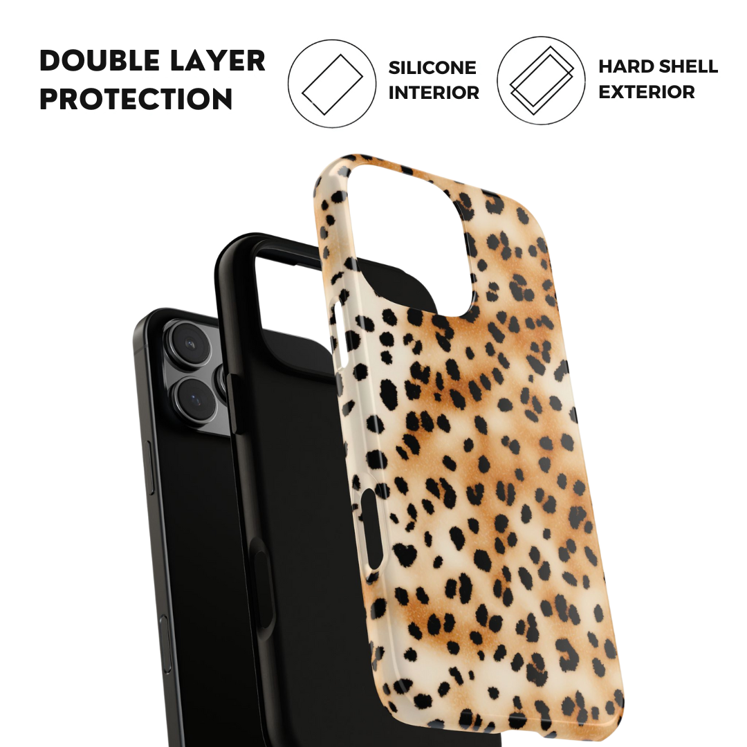 Coque iPhone à imprimé guépard | Spotted