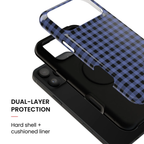 Blueberry Jam | Gingham iPhone Case