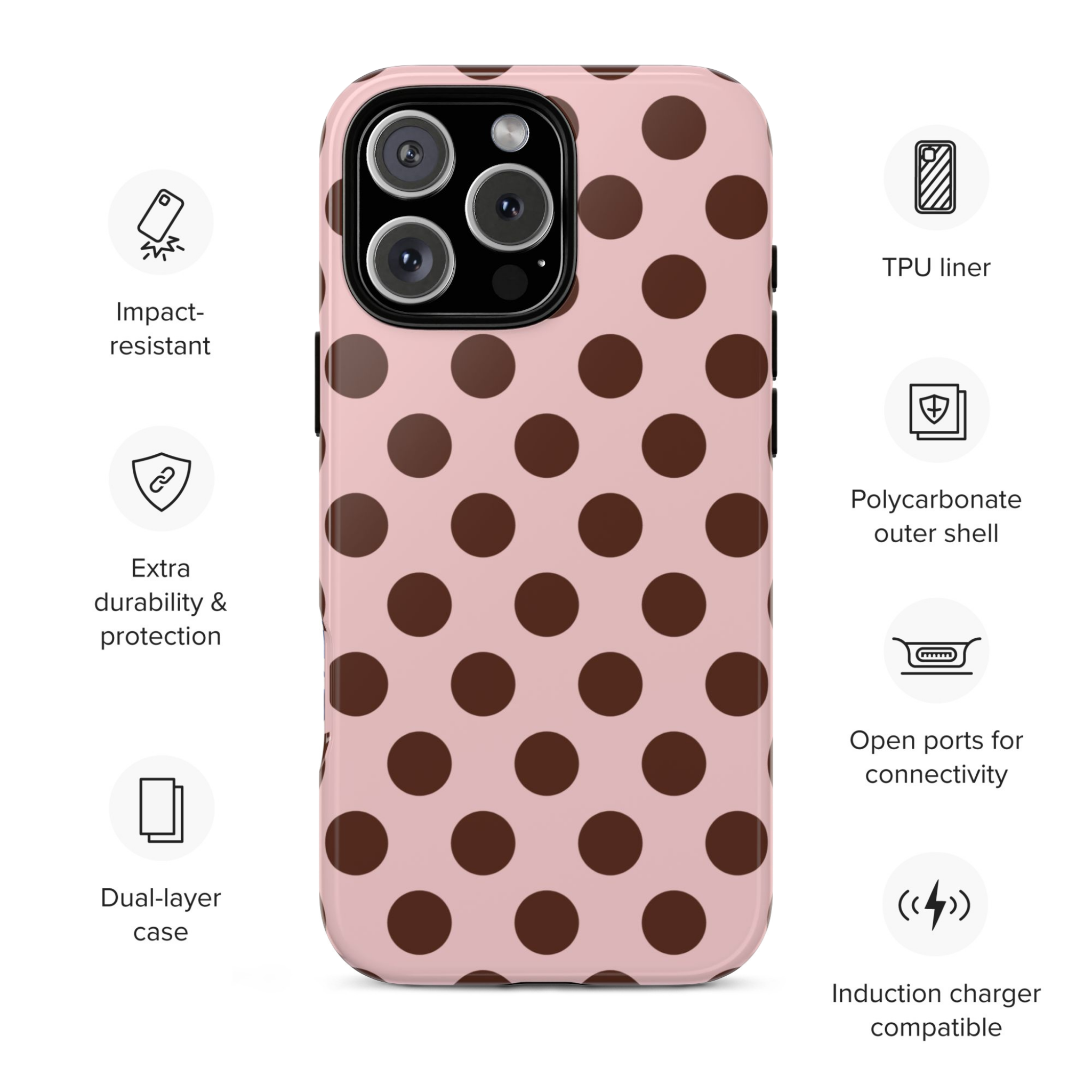 Cocoa Dot Phone Case