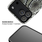 Cold Blooded | Gray Python MagSafe Case