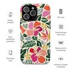 Hibiscus Garden iPhone Case