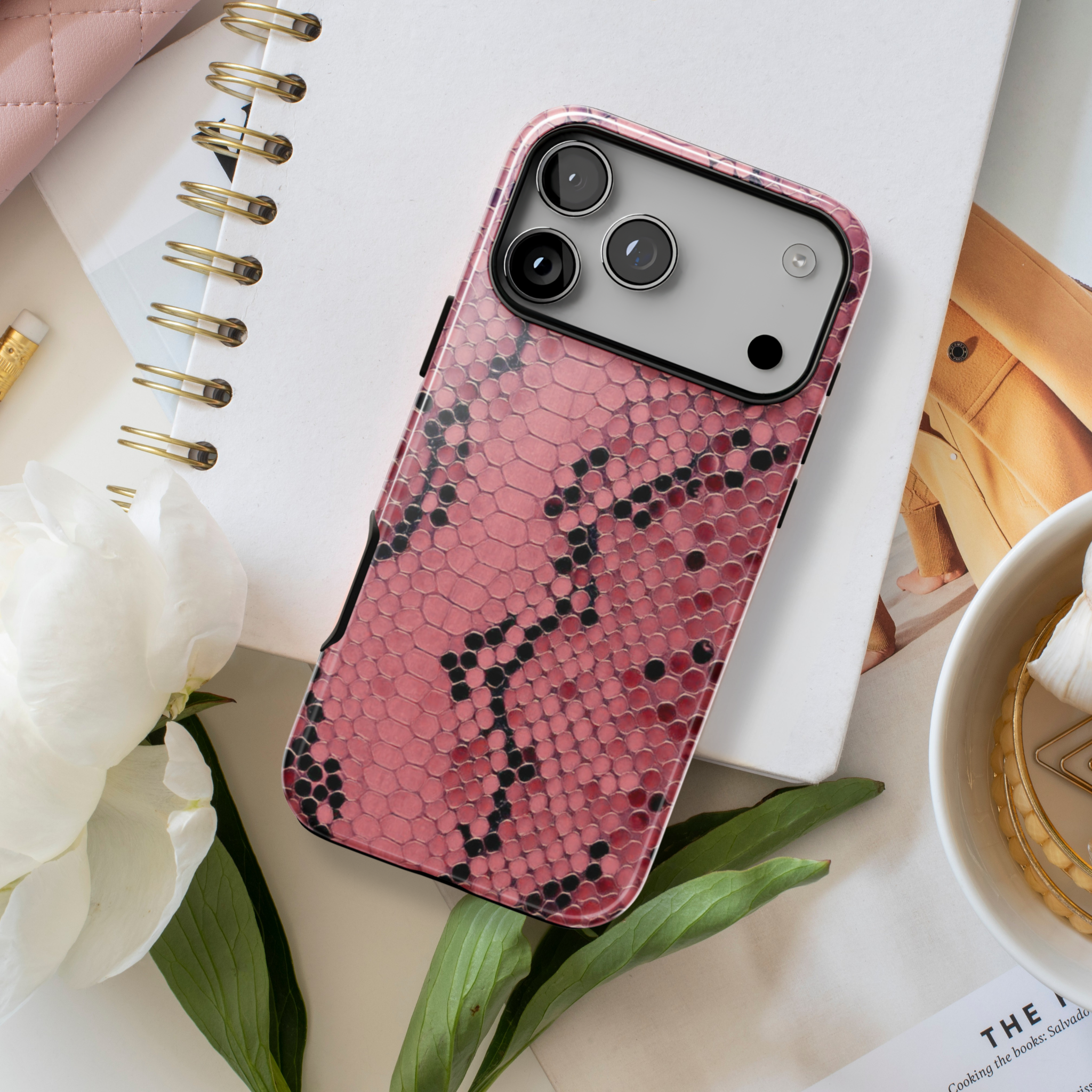 Pink Venom | Snake Print iPhone Case