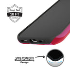 Estuche MagSafe con rayas rosas Very Cherry