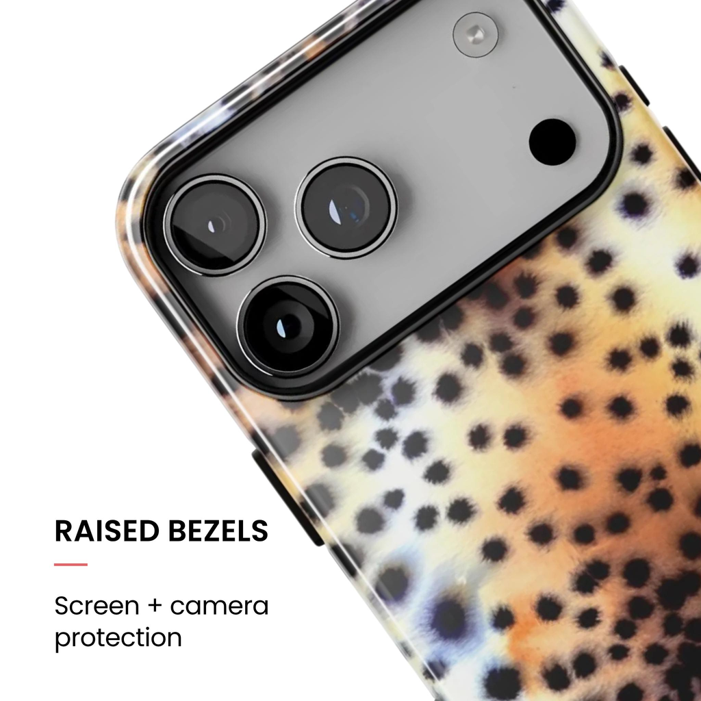 Spotted Mood | Abstract Cheetah iPhone Case